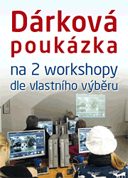 Dárkový poukaz: 2 workshopy dle vlastního výběru