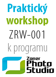 Workshop ZRW-001: Základní úpravy fotografií v programu Zoner Photo Studio
