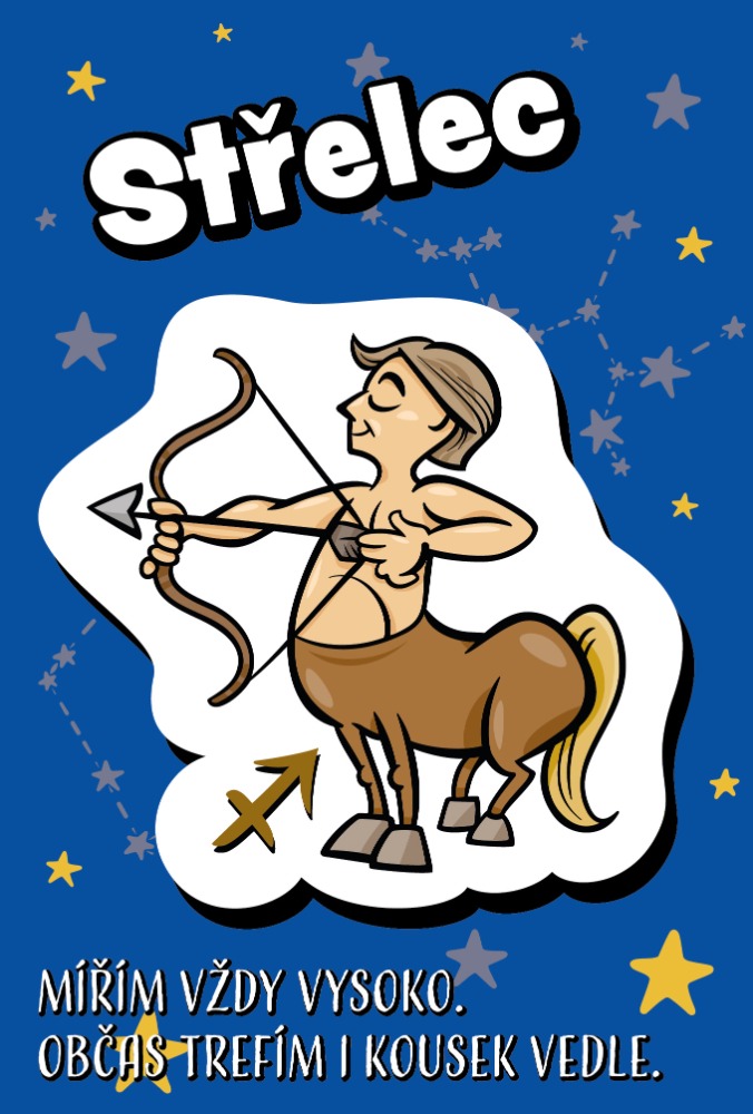 Přání K - Střelec
