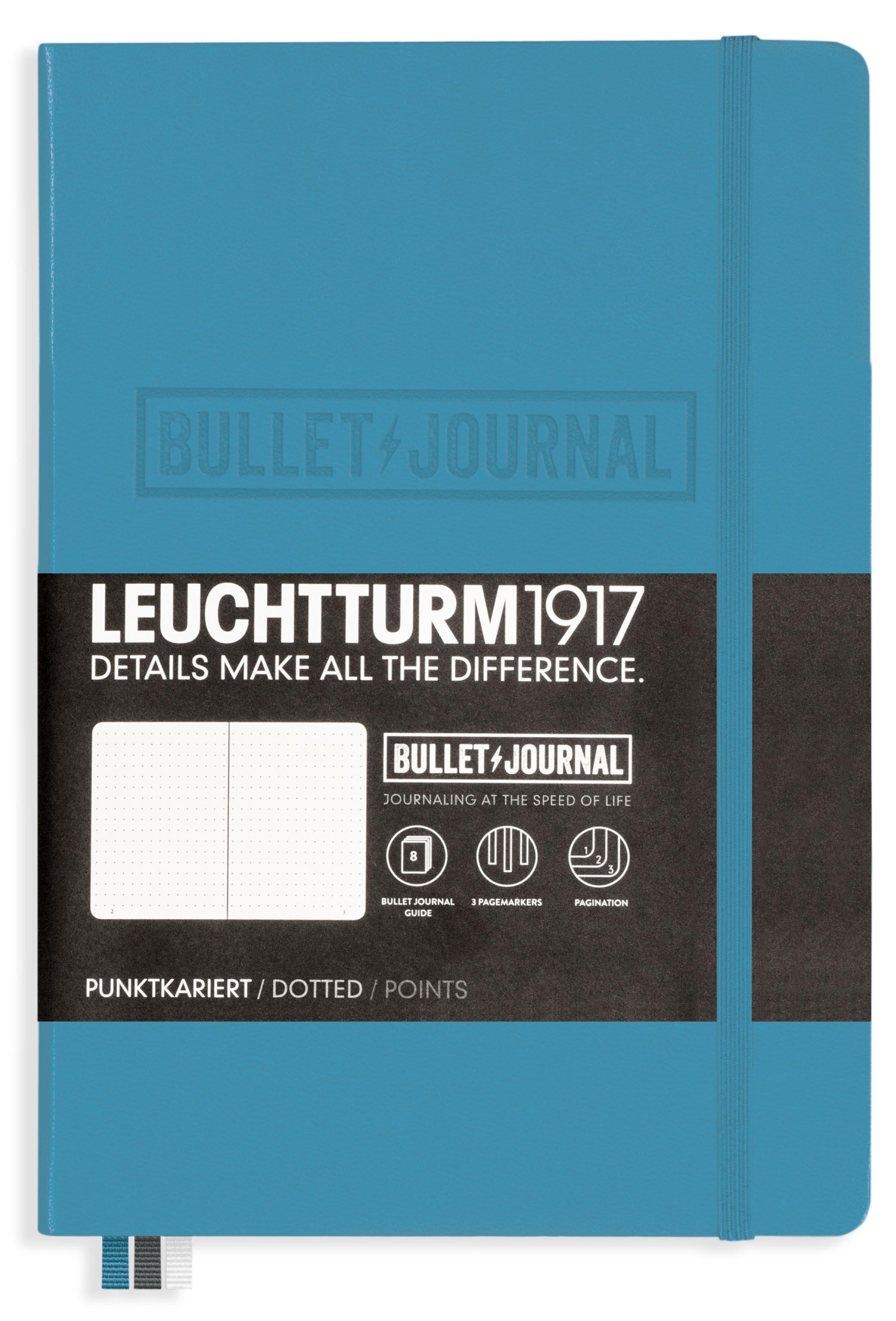 Zápisník Leuchtturm1917 – Bullet Journal - Modrý