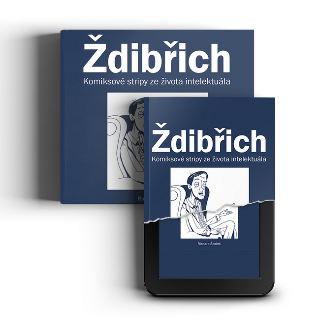 Ždibřich + e-kniha - Komiksové stripy ze života intelektuála