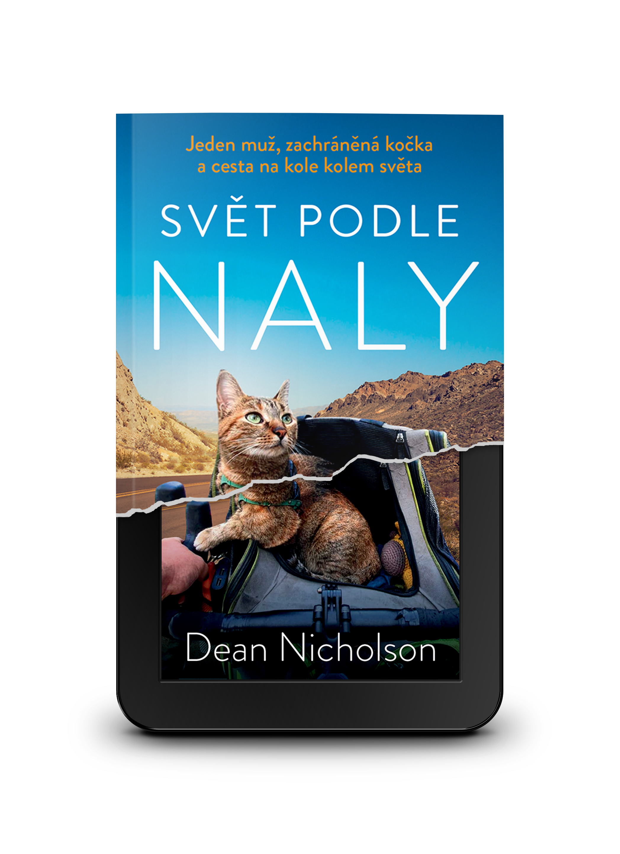 Svět podle Naly e-kniha - Jeden muž, zachráněná kočka a cesta na kole kolem světa