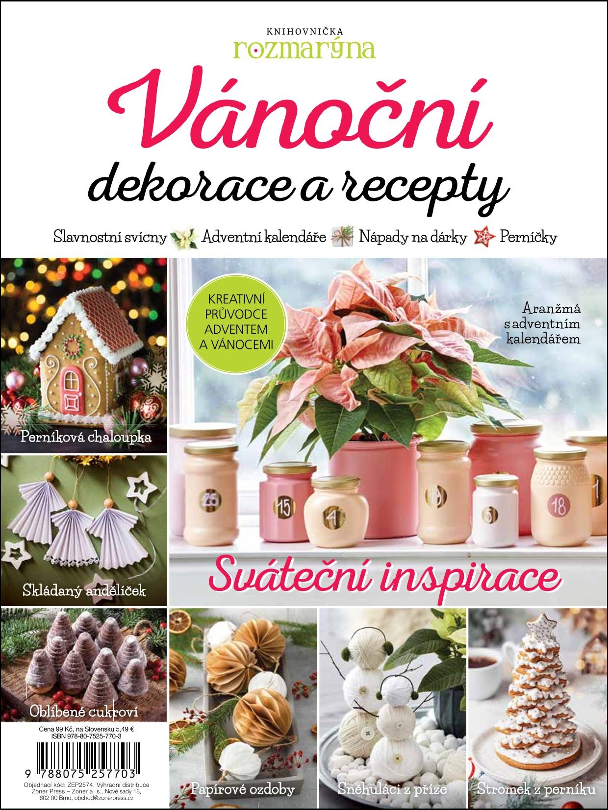 VÁNOČNÍ DEKORACE A RECEPTY