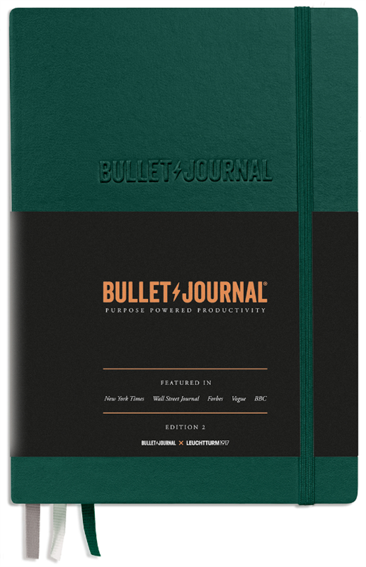 Zápisník Leuchtturm 1917 – Bullet Journal Edition2 - zelený