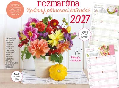 Rozmarýna - Rodinný plánovací kalendář 2027